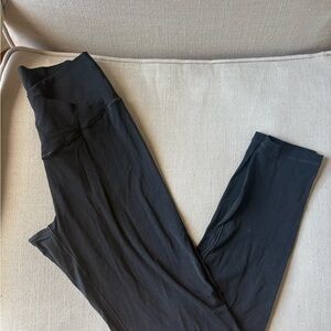 aerie Black High-Rise 7/8 Leggings